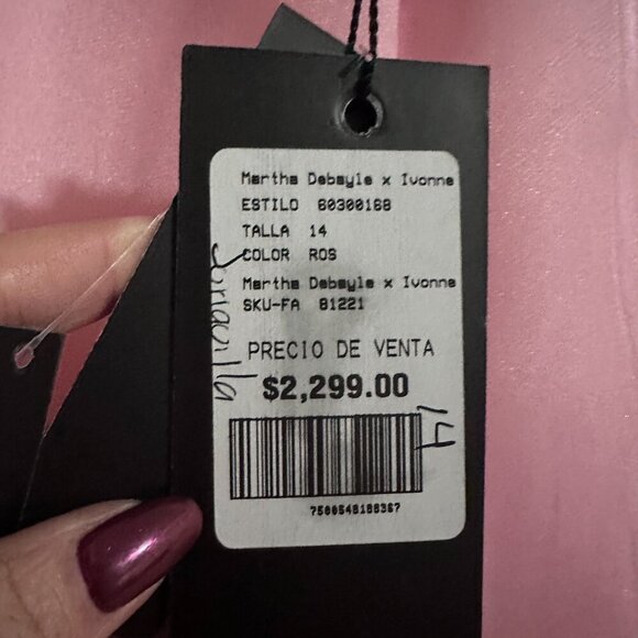 Martha Debayle x Ivonne Sheer jogger pants - Dusty pink - Picture 5 of 5